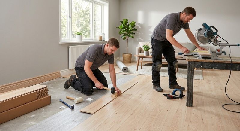 Laminate Floor Installation in Salem, NH