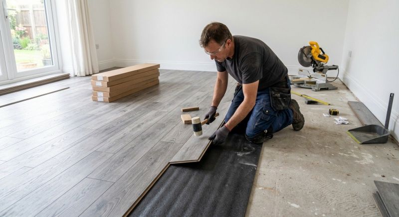 Laminate Floor Remodeling in Nashua, NH