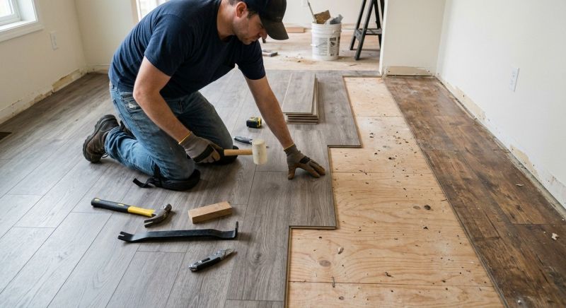 Laminate Floor Replacement in Boxford, MA