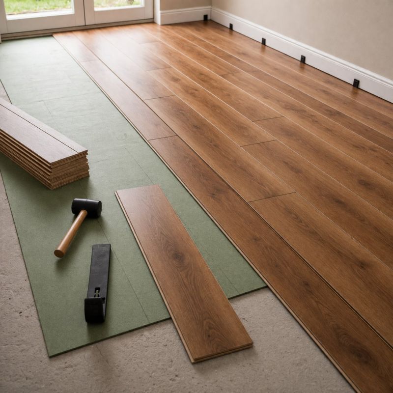 Laminate Floor Replacement in Hooksett, NH