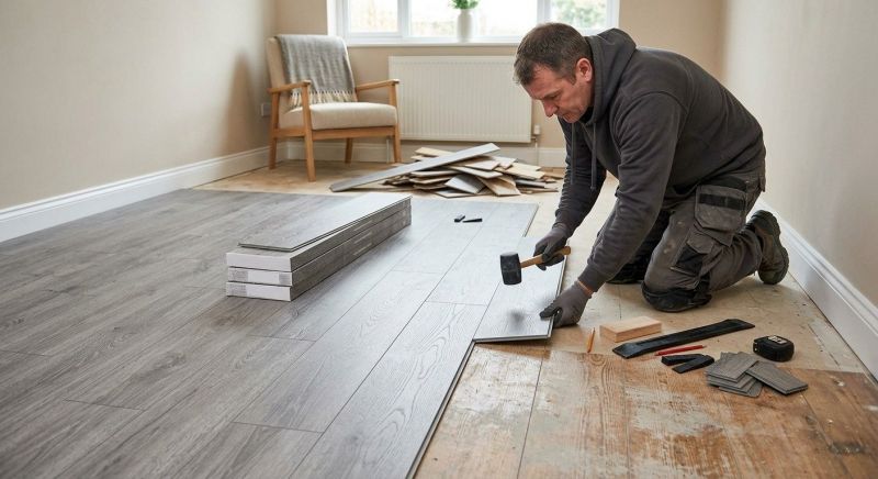 Laminate Floor Replacement in Salem, NH