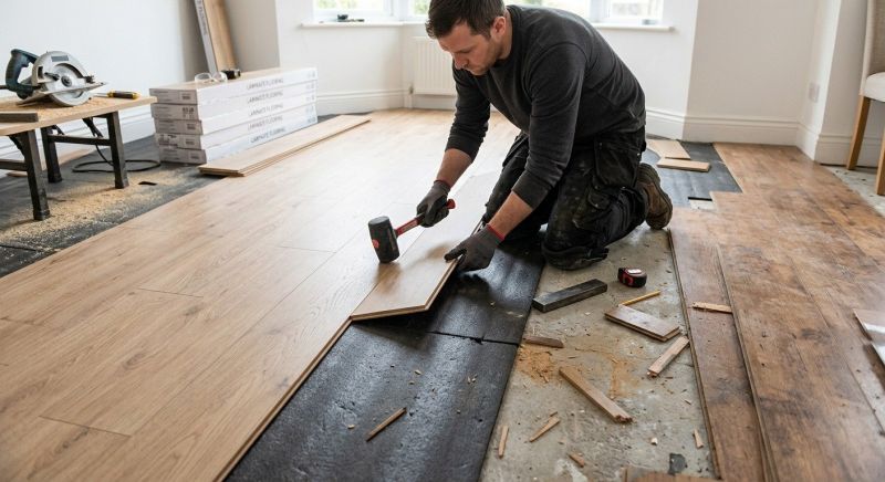 Laminate Floor Replacement in Shirley, MA
