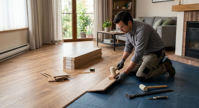 Laminate Wood Installation in Nashua, NH