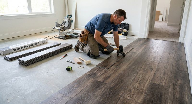 Linoleum Floor Installation in Andover, MA