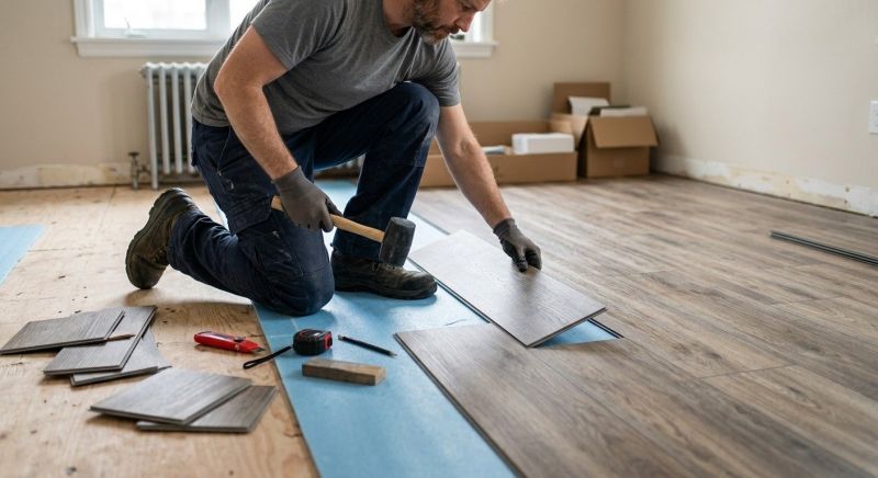 Linoleum Floor Installation in Lawrence, MA