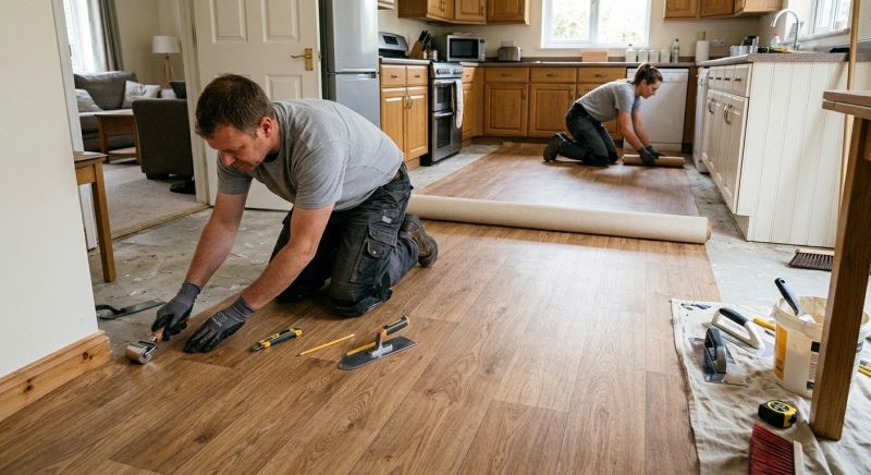 Linoleum Floor Installation in Nashua, NH