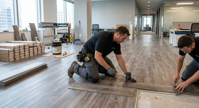 Linoleum Floor Installation in North Andover, MA