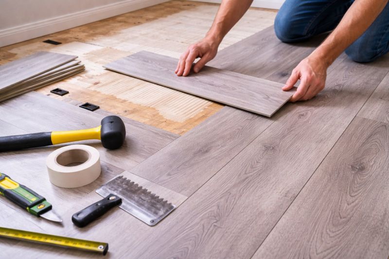 Linoleum Floor Installation in Reading, MA