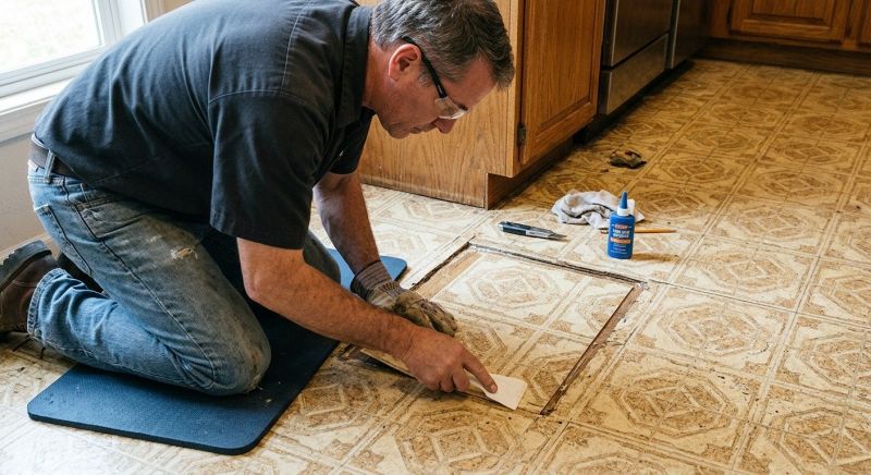 Linoleum Floor Installation in Westford, MA