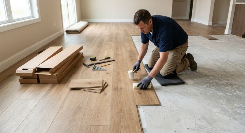 Lvt Flooring Installation in Lancaster, MA