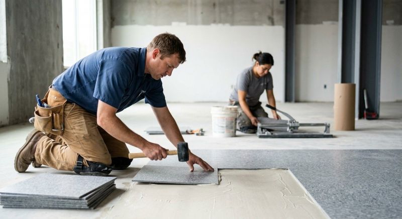 Lvt Flooring Installation in North Billerica, MA