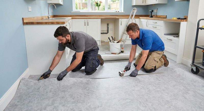 Sheet Linoleum Installation in Nashua, NH
