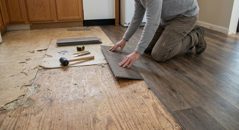 Vinyl Flooring Installation in Litchfield, NH