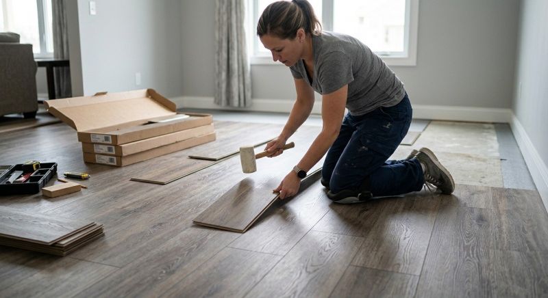 Vinyl Plank Floor Installation in Nashua, NH