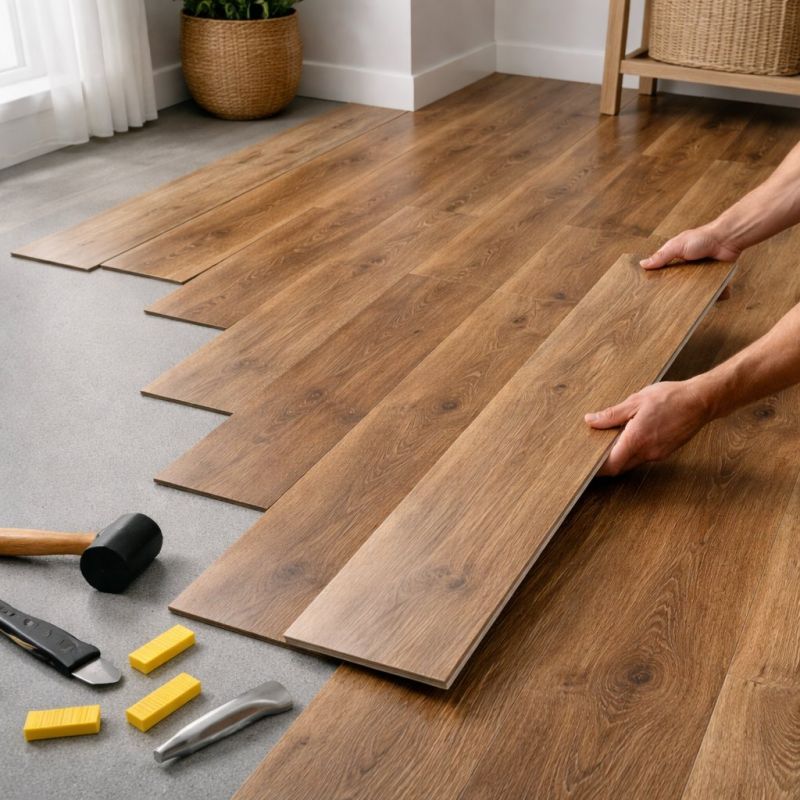 Vinyl Plank Floor Installation in Nashua, NH